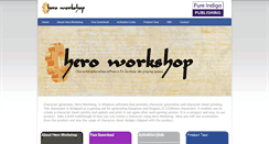 Desktop Screenshot of heroworkshop.co.uk